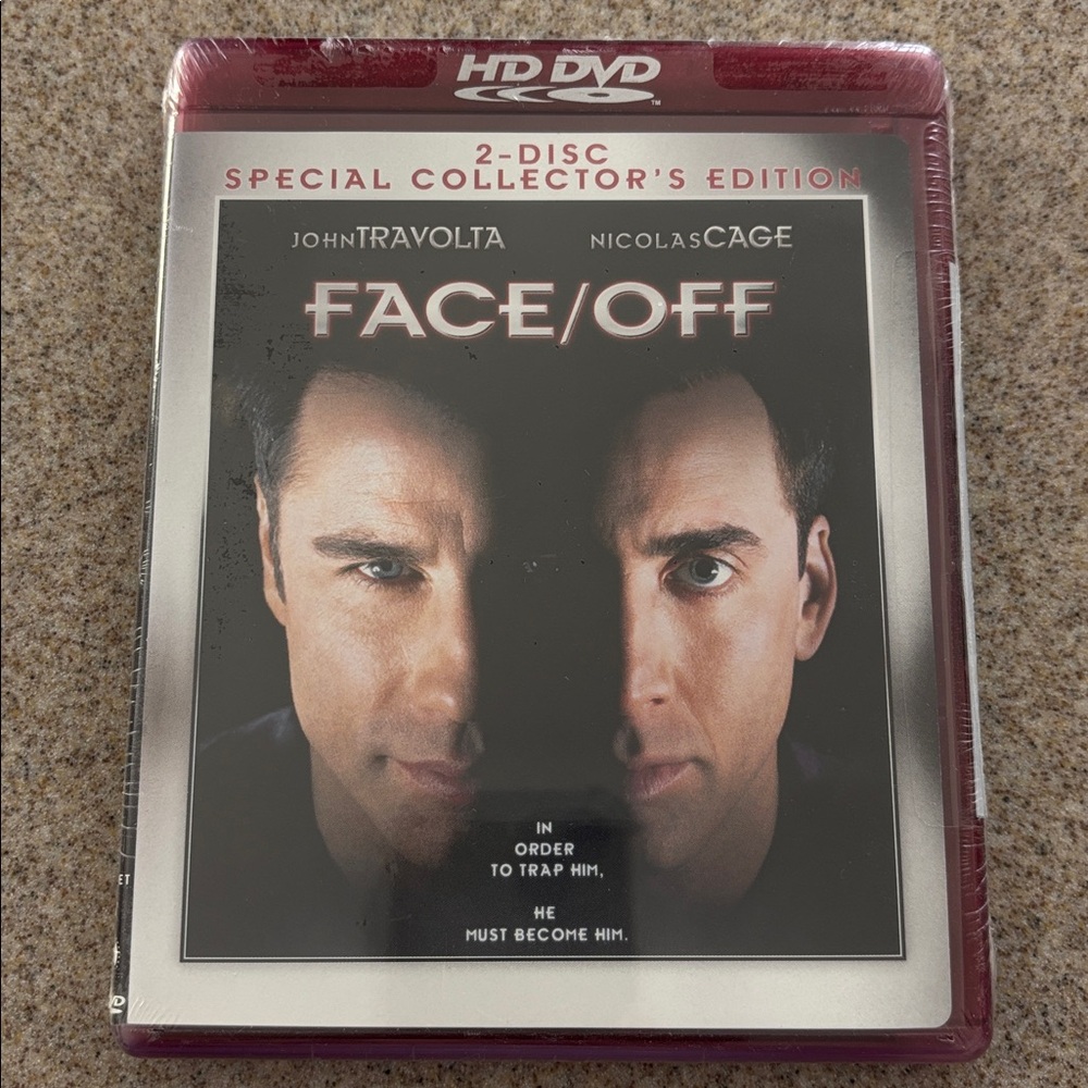 Face/Off HD DVD, New in sealed case, 2-Disc Special Collector Edition, Thriller